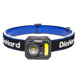 Dorcy - DieHard 375 lm Black/Blue LED Tactical Headlamp