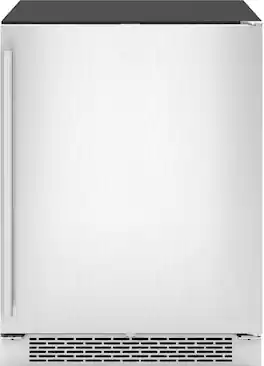 Zephyr - 5.11 Cu. Ft. Brisas 24 in. 8-Bottle and 98-Can Built-in Single Zone Beverage Cooler - Stainless Steel