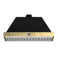 Forno Appliances - 48 inches - Externally Vented - Wall Range Hood - Black