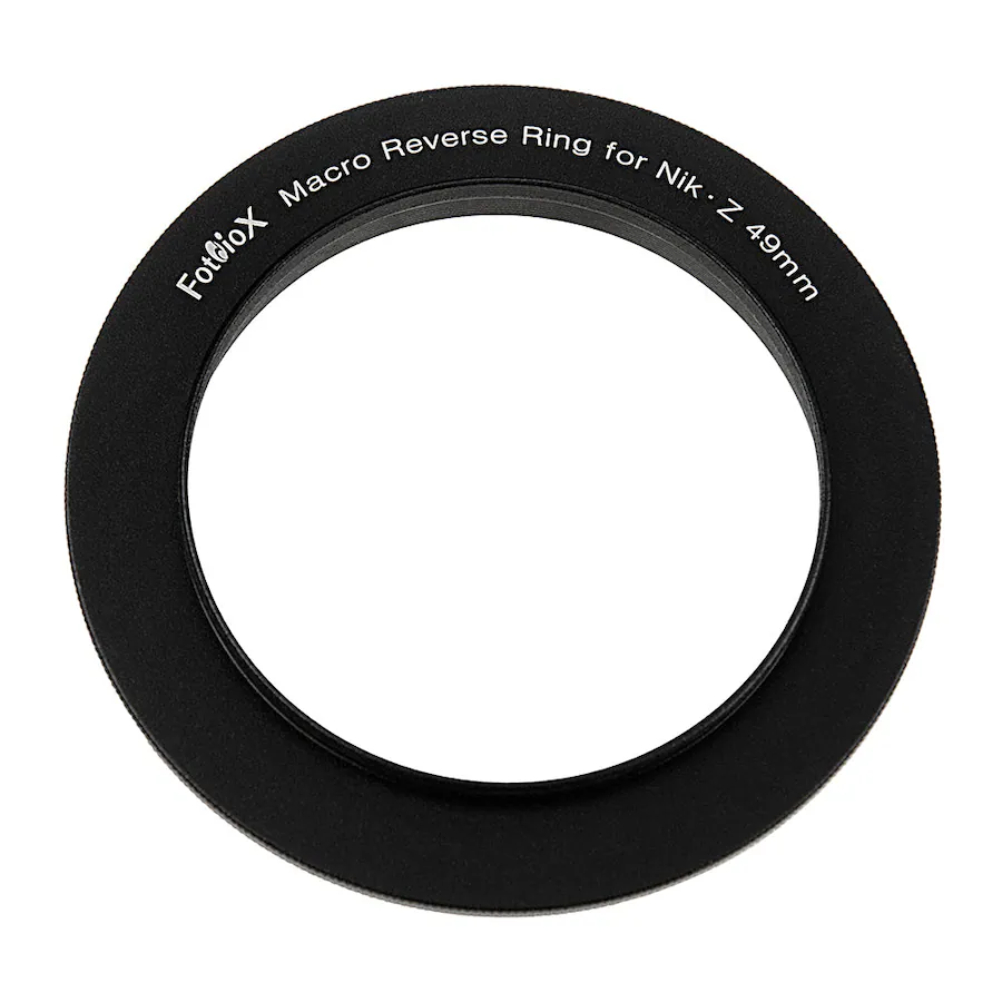 Fotodiox 49mm Macro Reverse Ring for Nikon Z Mount Cameras Reverse ...