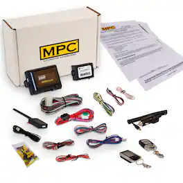 MPC - Complete 2 Way LCD Remote Start/Keyless Entry Kit For 1998-2000 Ford Explorer - Black