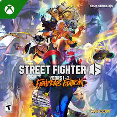 ATAL FURY XBOX SERIES X/S STREET FIGHTER YEARS 1-2 FIGHTER'S EDITION TEEN T ESRB CAPCOM