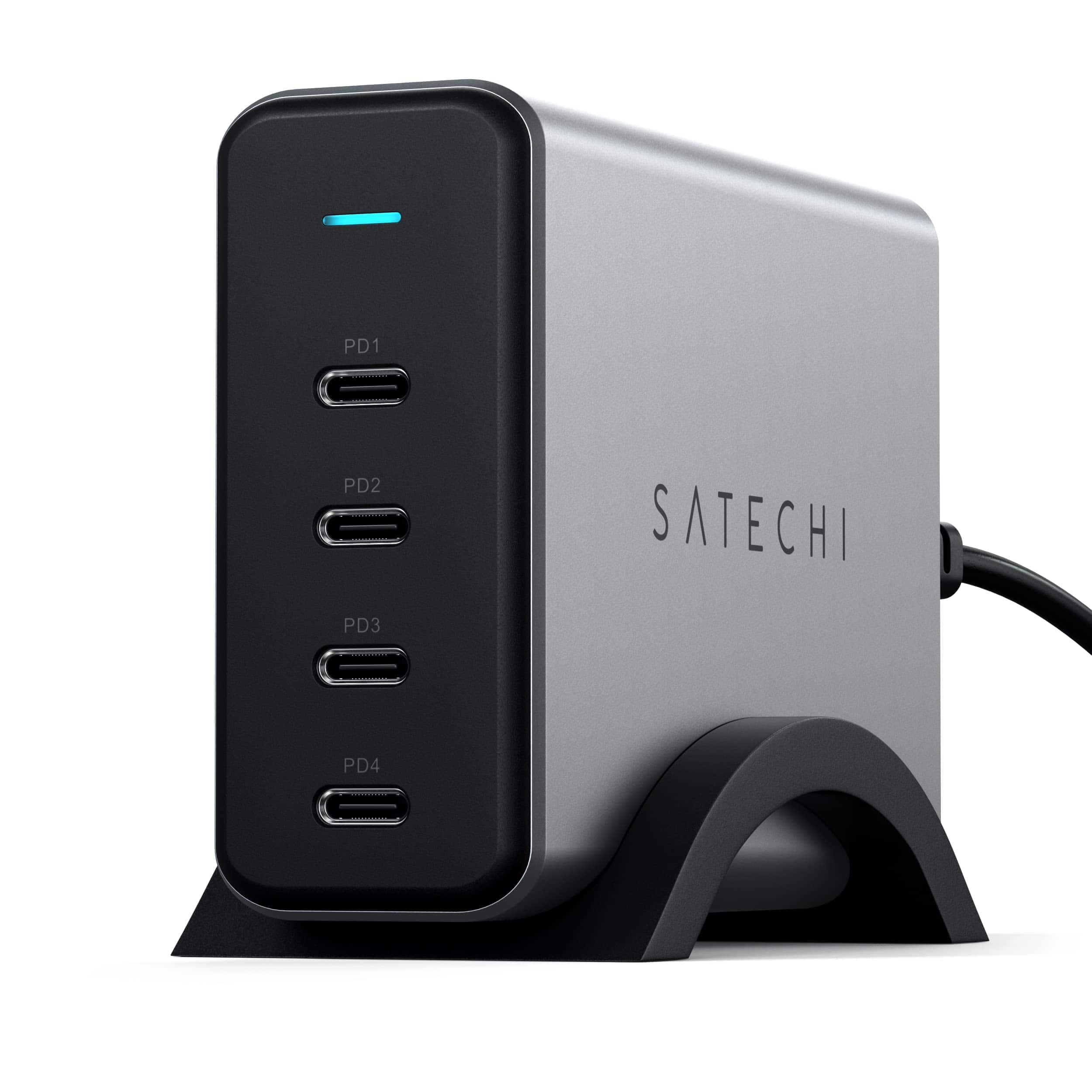 Satechi 165W USB C 4 Port GaN Charging Station PD Fast Charger for