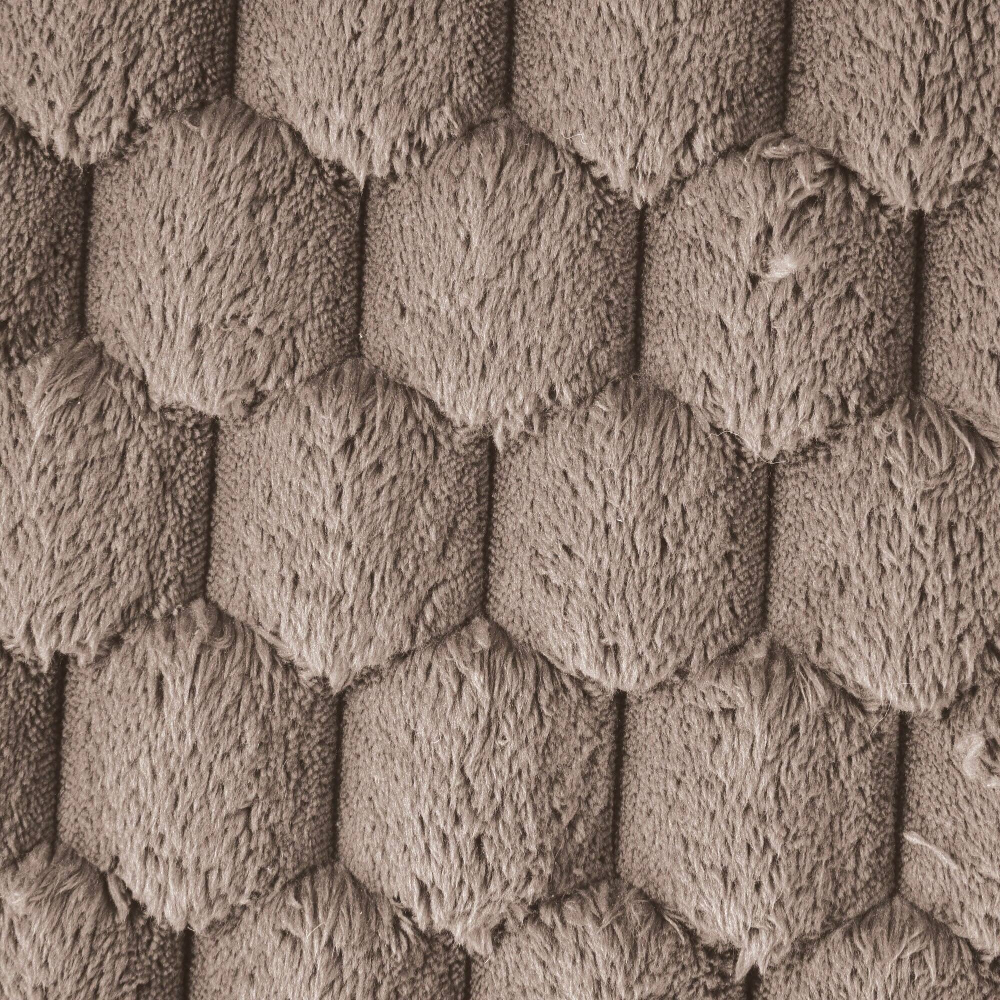 Alt View 7. Boyel Living - Fabric Cotton Chaise Lounge Recliner Loveseat Sofa Bed with 2 Cup Holders and Magazine Pocket - Brown.