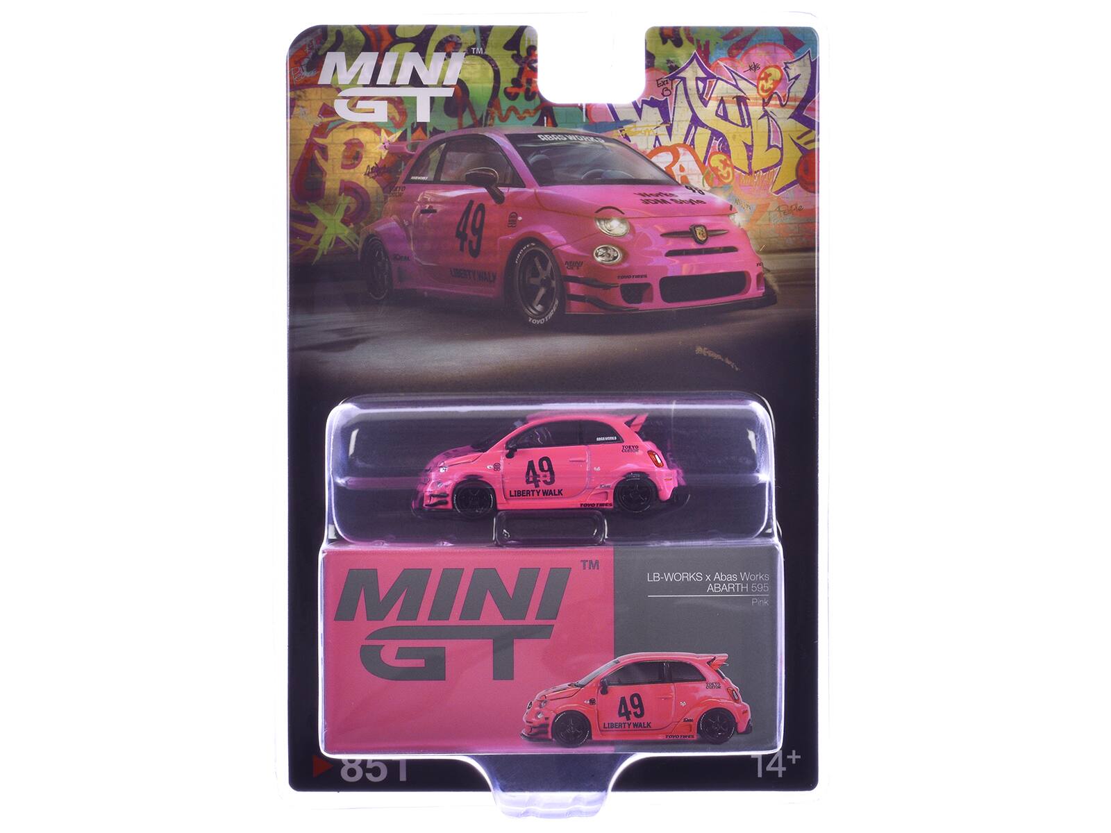 True Scale Miniatures ABARTH 595 #49 