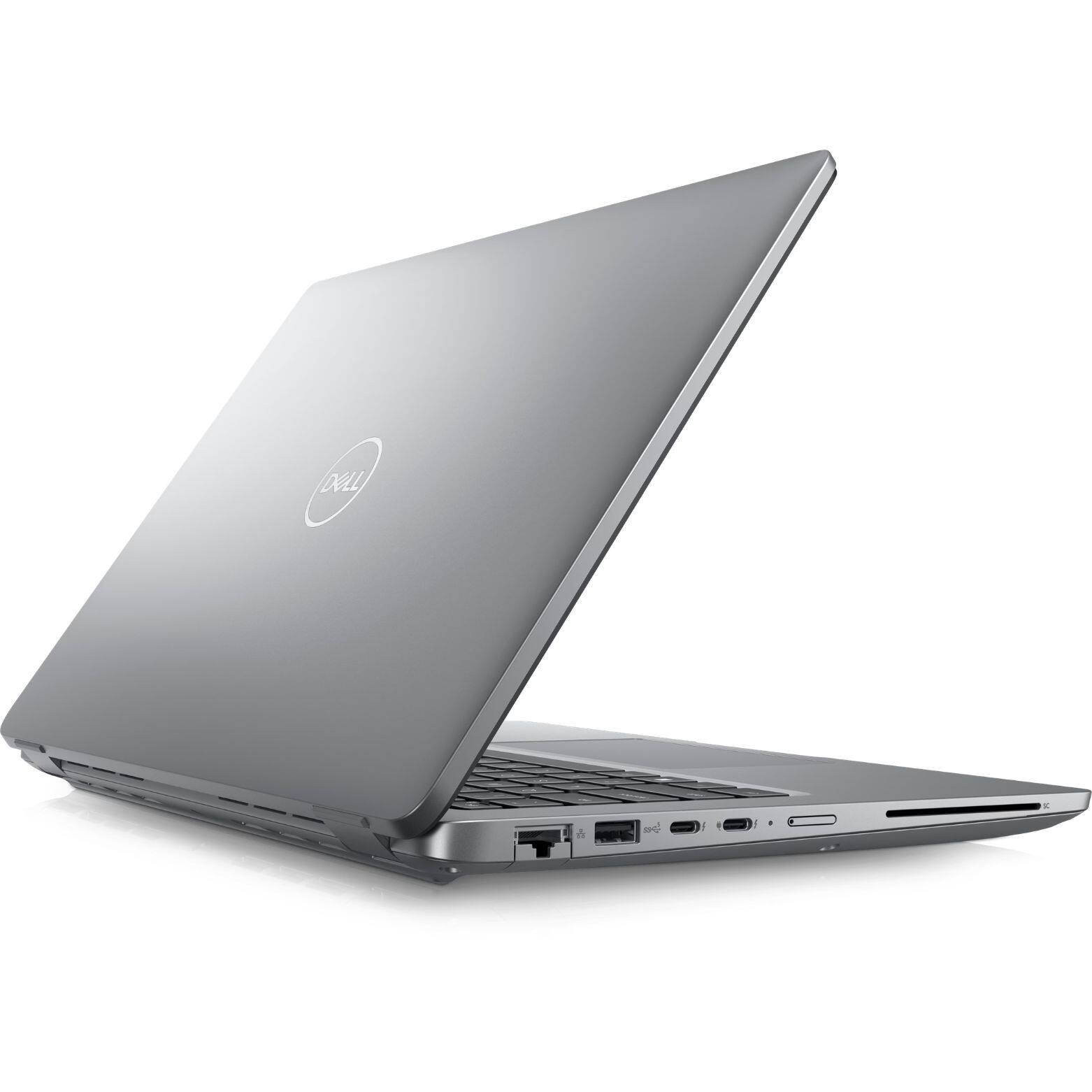 Alt View 3. Dell - Latitude 5440 14" FHD Touch Intel i7-1365U 1.80 GHz 32 GB DDR4 256 GB SSD Intel Iris Xe Graphics Windows 11 Pro Laptop - Gray.