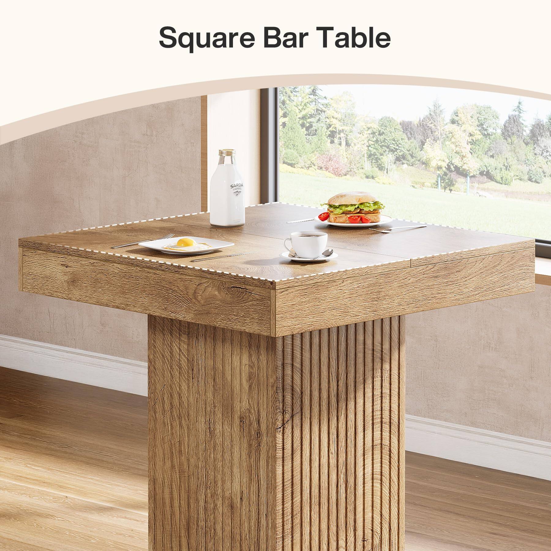 Square Bar Table