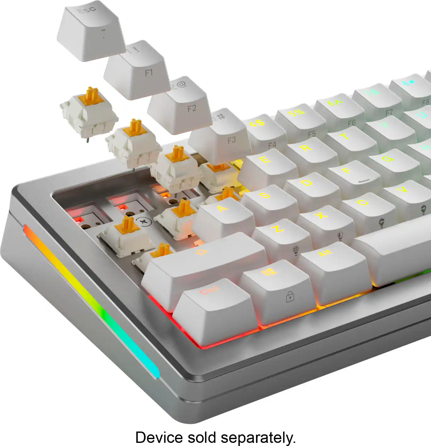 Device sold separately.