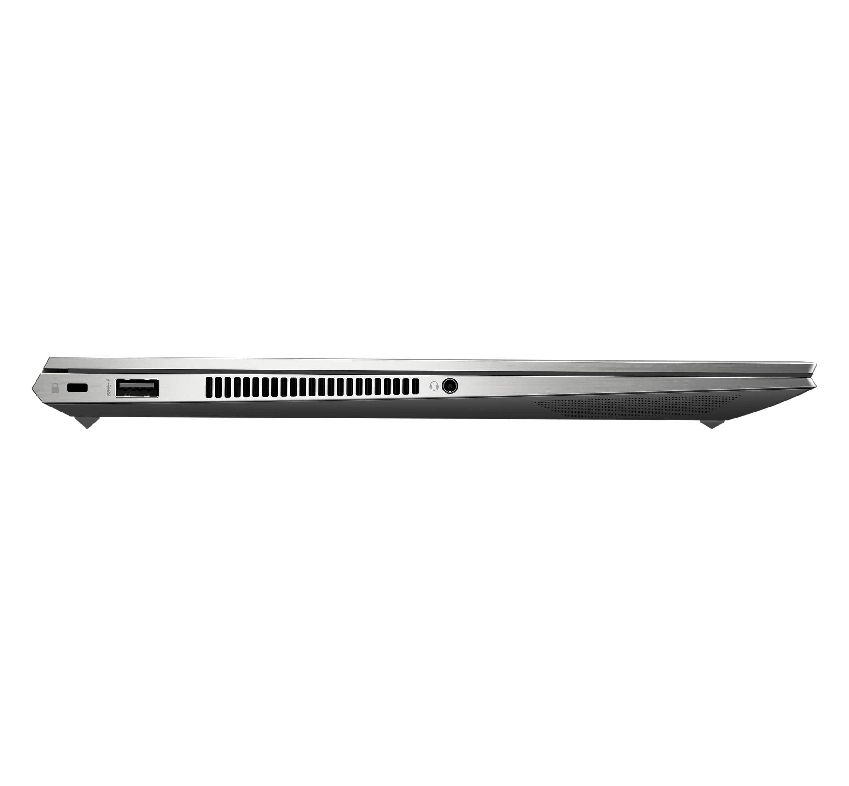 Left. HP - HP ZBook Studio G7 Core i9-10885H 2.4GHz, 32GB, 2TB NVMe, 15.6" FHD, Win 11 Pro, NVIDIA Quadro T2000 4GB (Refurbished) - Gray.