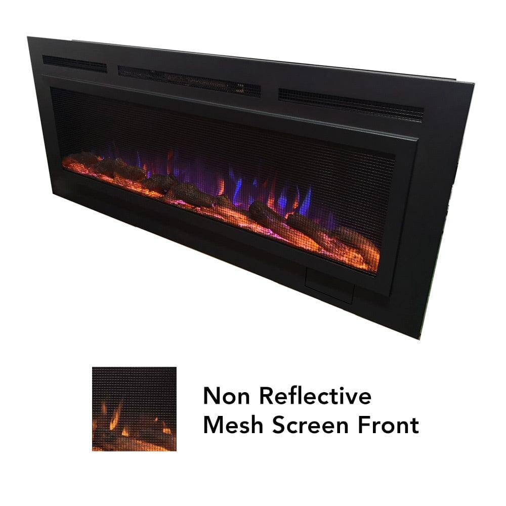 Non Reflective Mesh Screen Front