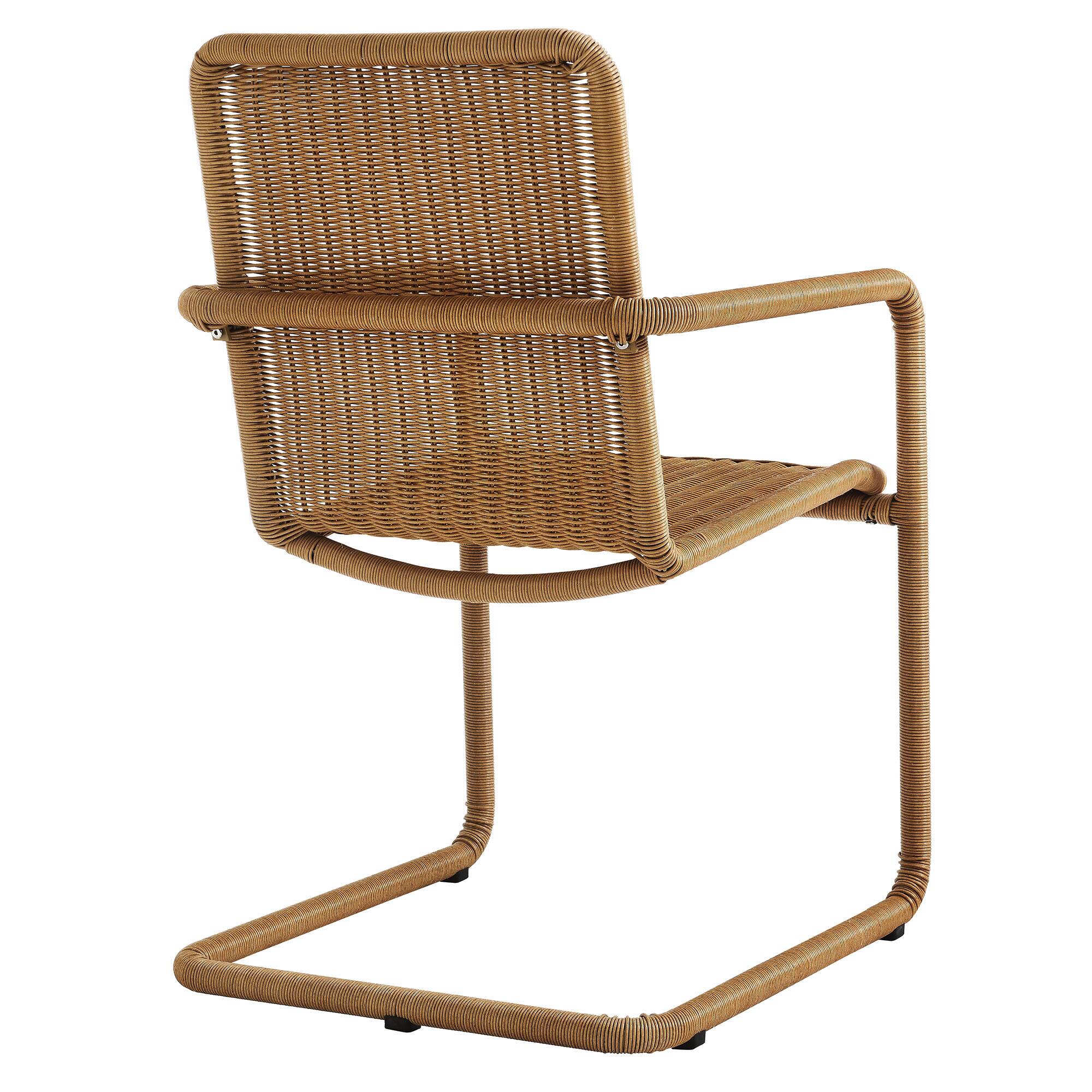 Alt View 4. Modway - Abacus Outdoor Patio Wicker Dining Chairs Set of 2 by Modway - Natural.