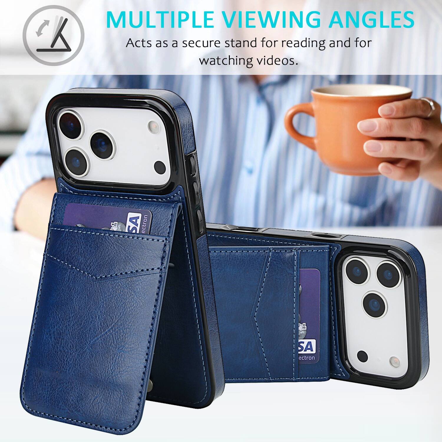 MULTIPLE VIEWING ANGLES  
Acts as a secure stand for reading and for watching videos.  
F SA  
SA  
ectron