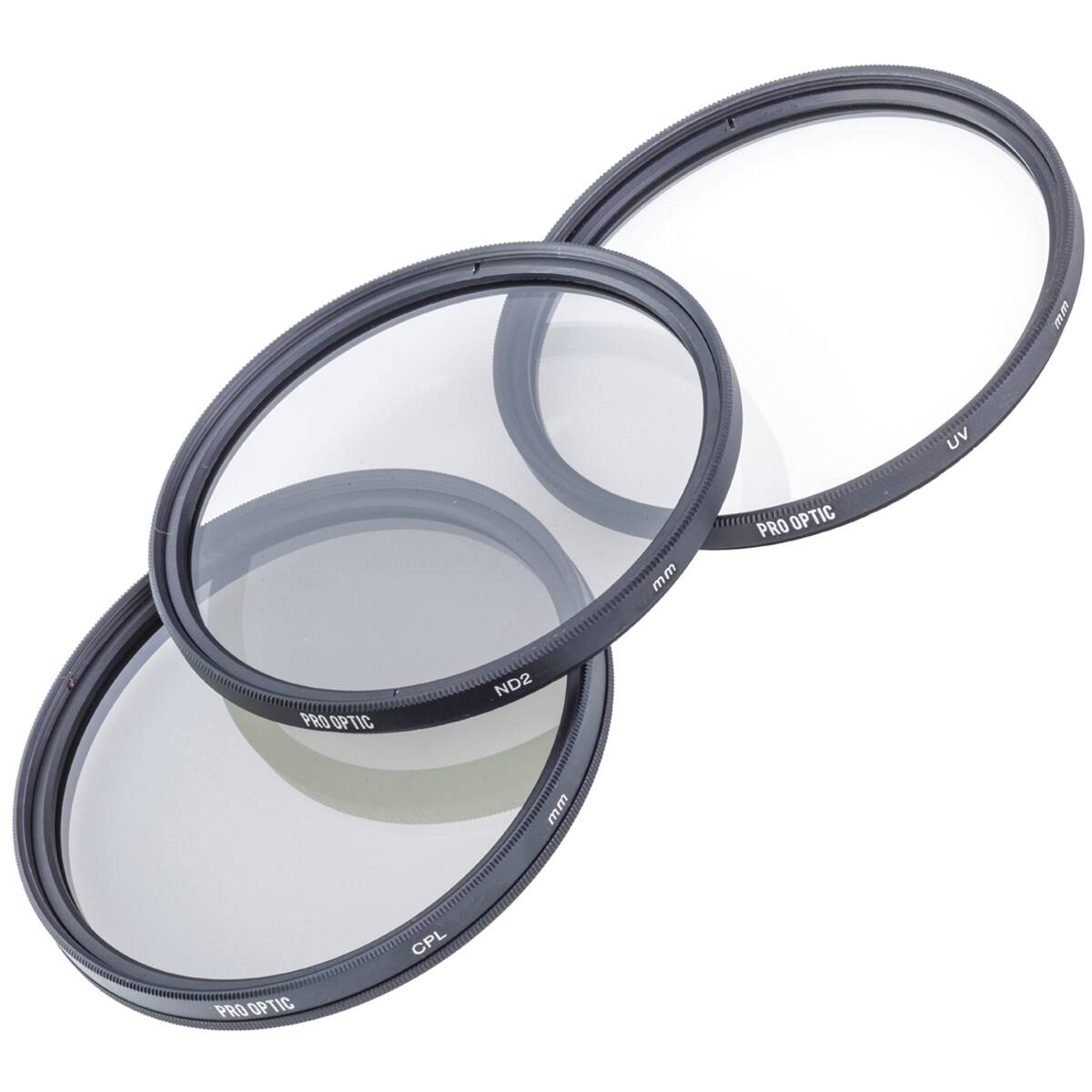 mm UV mm PRO OPTIC PROOPTIC ND2 mm CPL PROOPTIC