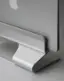 Alt View 13. Rain Design - Rain Design mTower Vertical Laptop Stand - Silver.