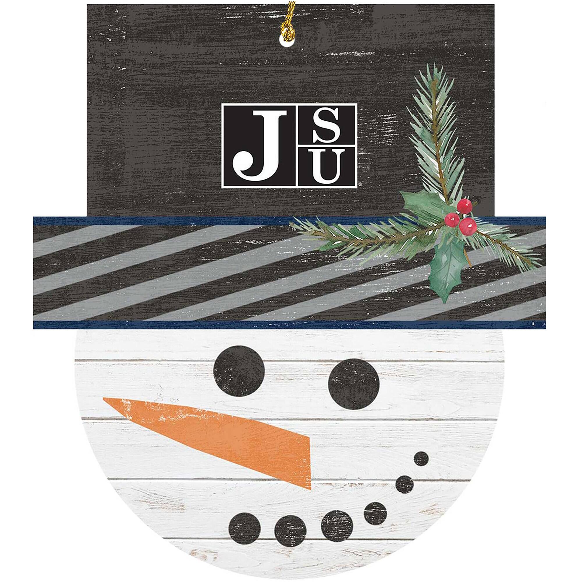 Alt View 3. Jardine - Jackson State Tigers Ornament Bundle - White.