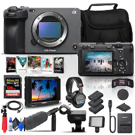 Sony - FX3 Full-Frame Cinema Camera (Body Only) (ILME-FX3) - Pro Bundle