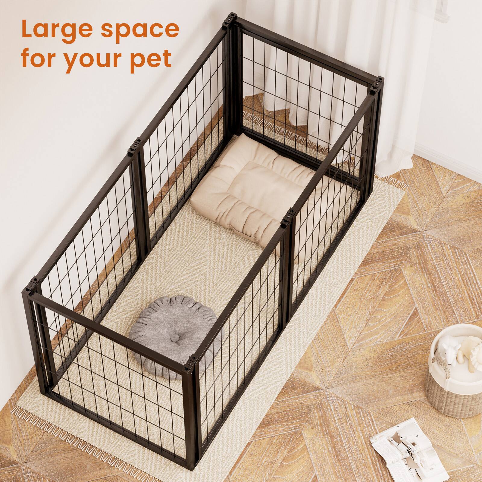 Large space for your pet