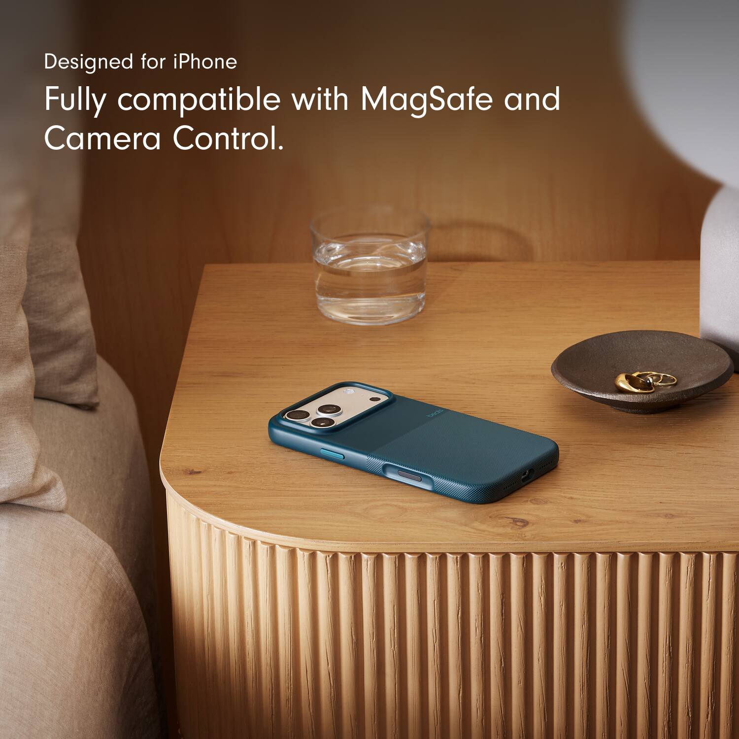 Designed for iPhone  
Fully compatible with MagSafe and Camera Control.