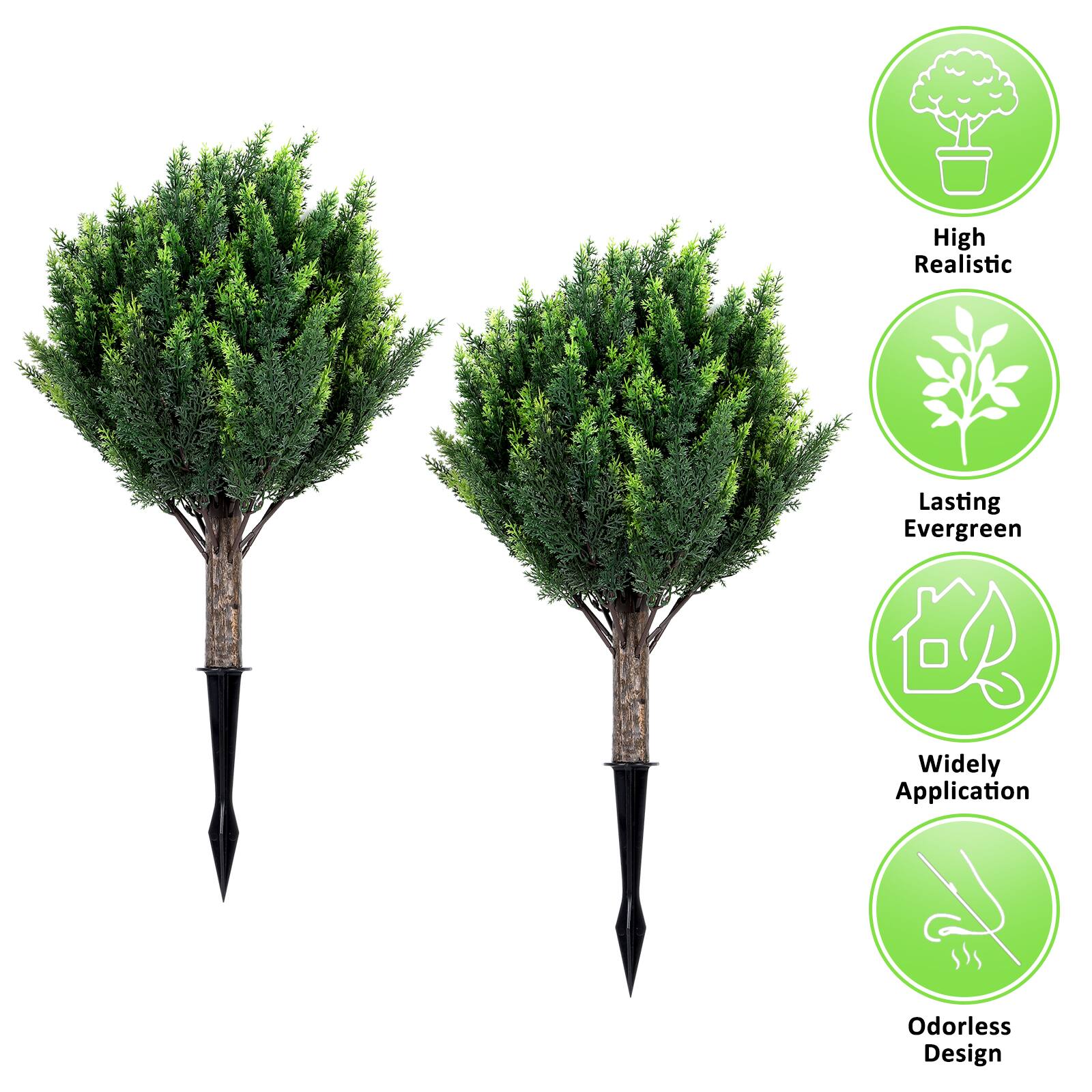 High Realistic Lasting Evergreen Widely Application Odorless Design