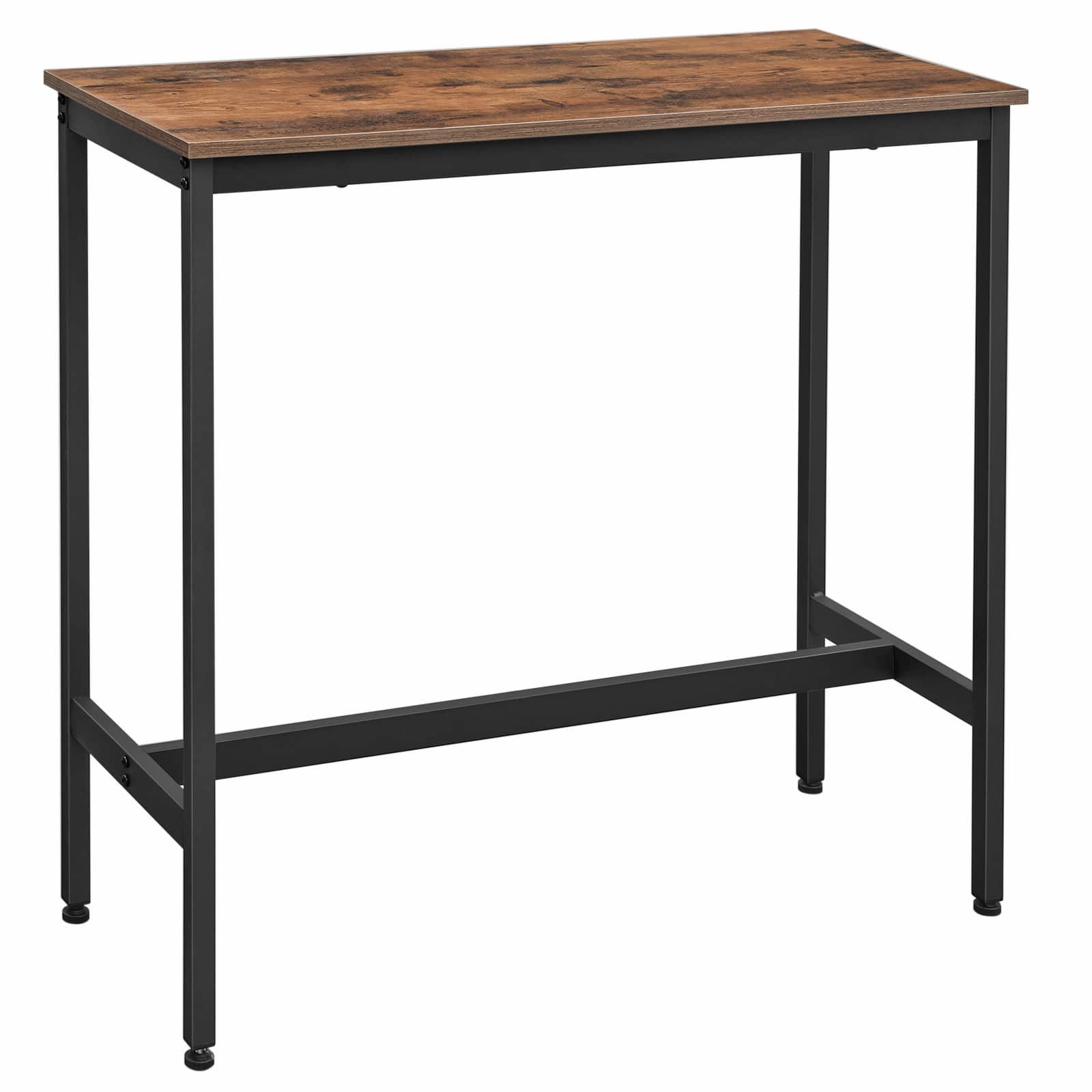 Photos - Coffee Table Songmics Home - Bar Table, Narrow Long Kitchen Dining Table, Sturdy Metal Frame, Industrial, 15.7 x 39.4 x 35.4 Inches - Rus 