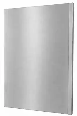 AGA - Base End Panel - Stainless Steel