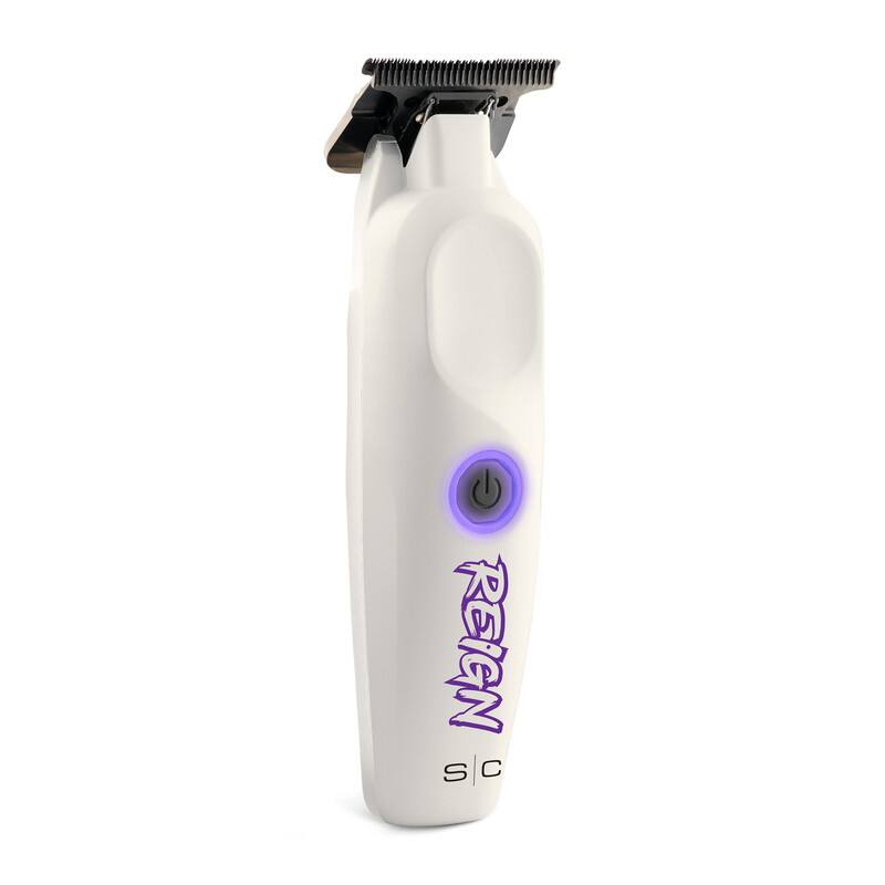 Back. StyleCraft - Reign Professional Hair Trimmer - White.