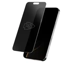 Screen Skinz - Kansas City Chiefs iPhone Privacy Glass Screen Protector - 17 Pro Max - Multicolor