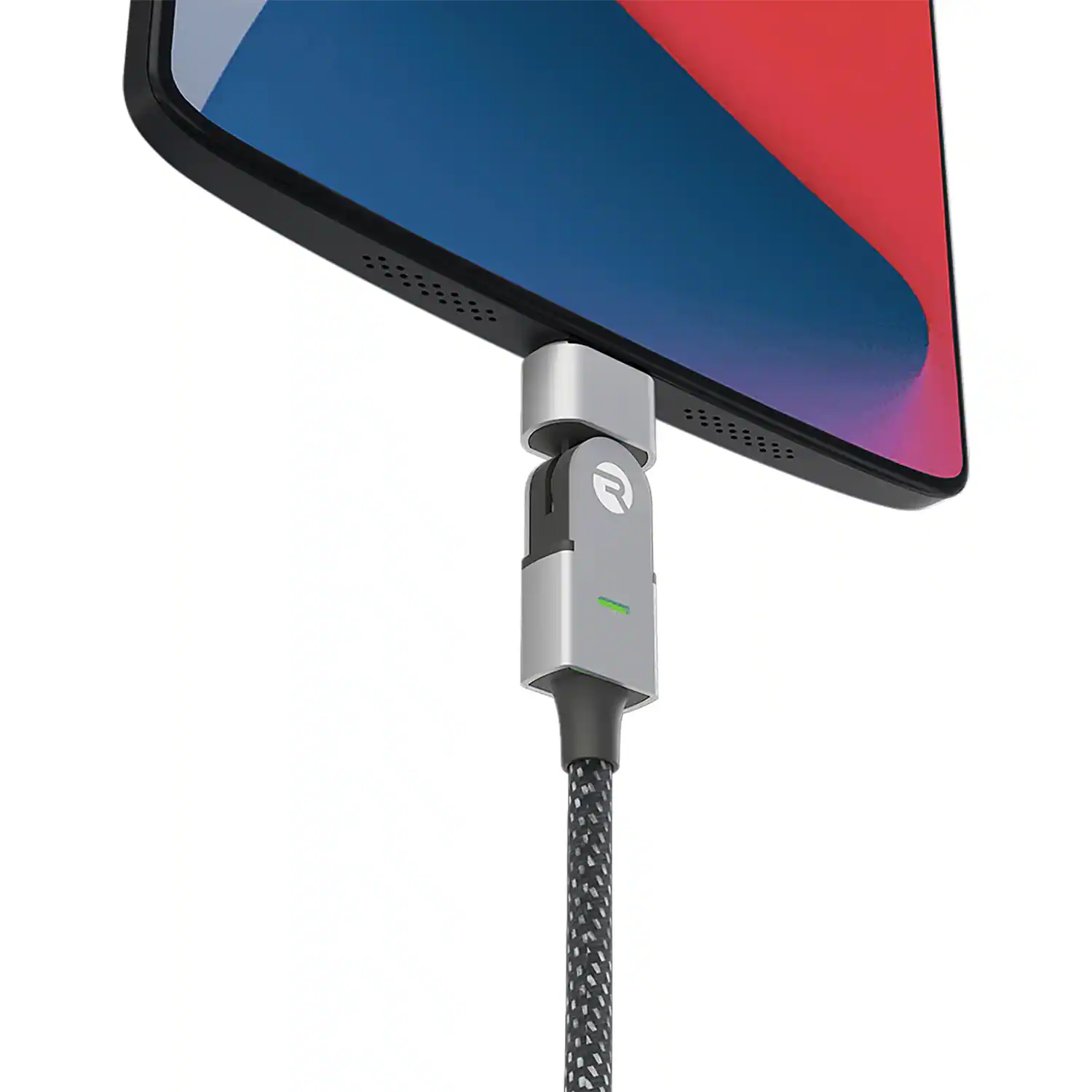 Left. Raycon - The Magic 180 Pro Fast-Charging Cable for iOS, Micro USB, USB-C.