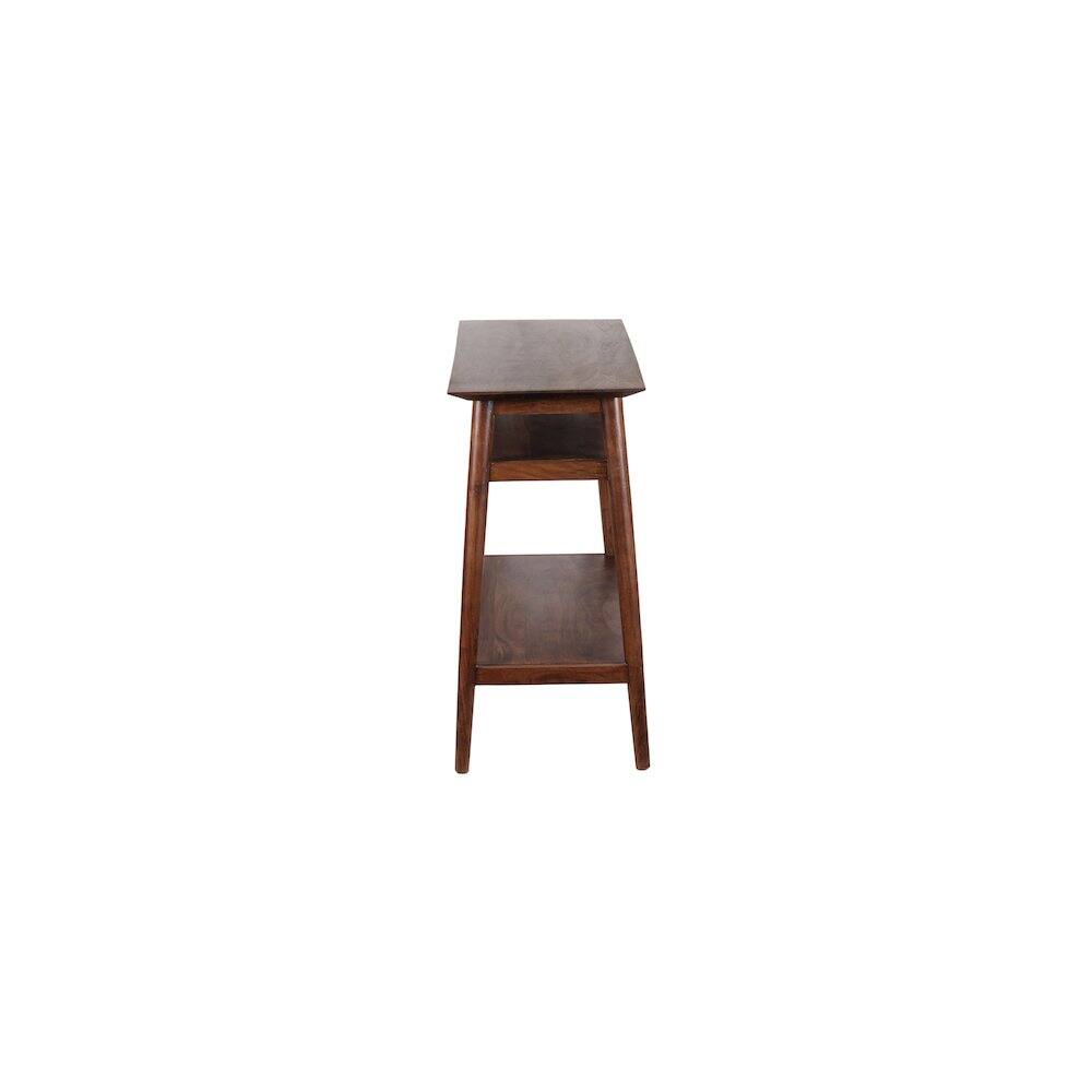Back. Porter Designs - Portola Solid Acacia Wood Console Table - Brown.
