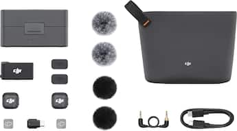 DJI Mic 3 Wireless Omnidirectional Microphone System Black - Best Buy DJI Mic 3 Wireless Omnidirectional Microphone System Black - Best Buy