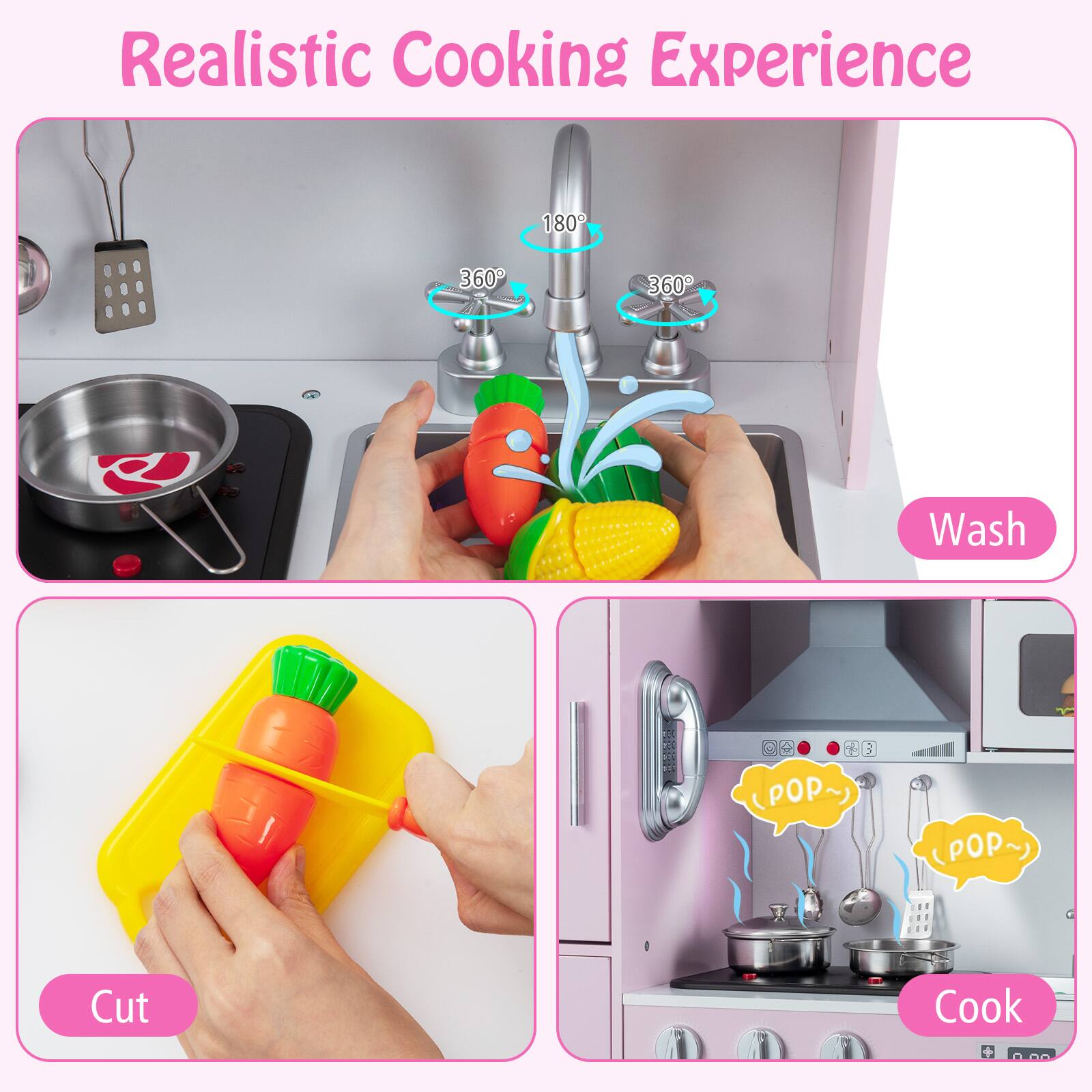 Realistic Cooking Experience

Wash

Cut

Cook