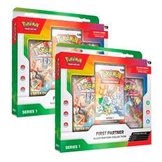 Pokémon 5+ Trading Card Game Includes 1 Bonus Illustration Rare-style | 1 Promo Cards Pokémon Trading Card Game Includes 1 Bonus Illustration Rare-style | 1 Promo Cards Pokémon Mega Evolution Series 1 Series 1 Game Cards - This Box, You'll Find: 1 First Partner Illustration Collection