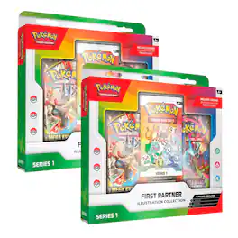 Pokémon - Pokemon First Partner Illustration Collections - Series 1 (2-Pack)
