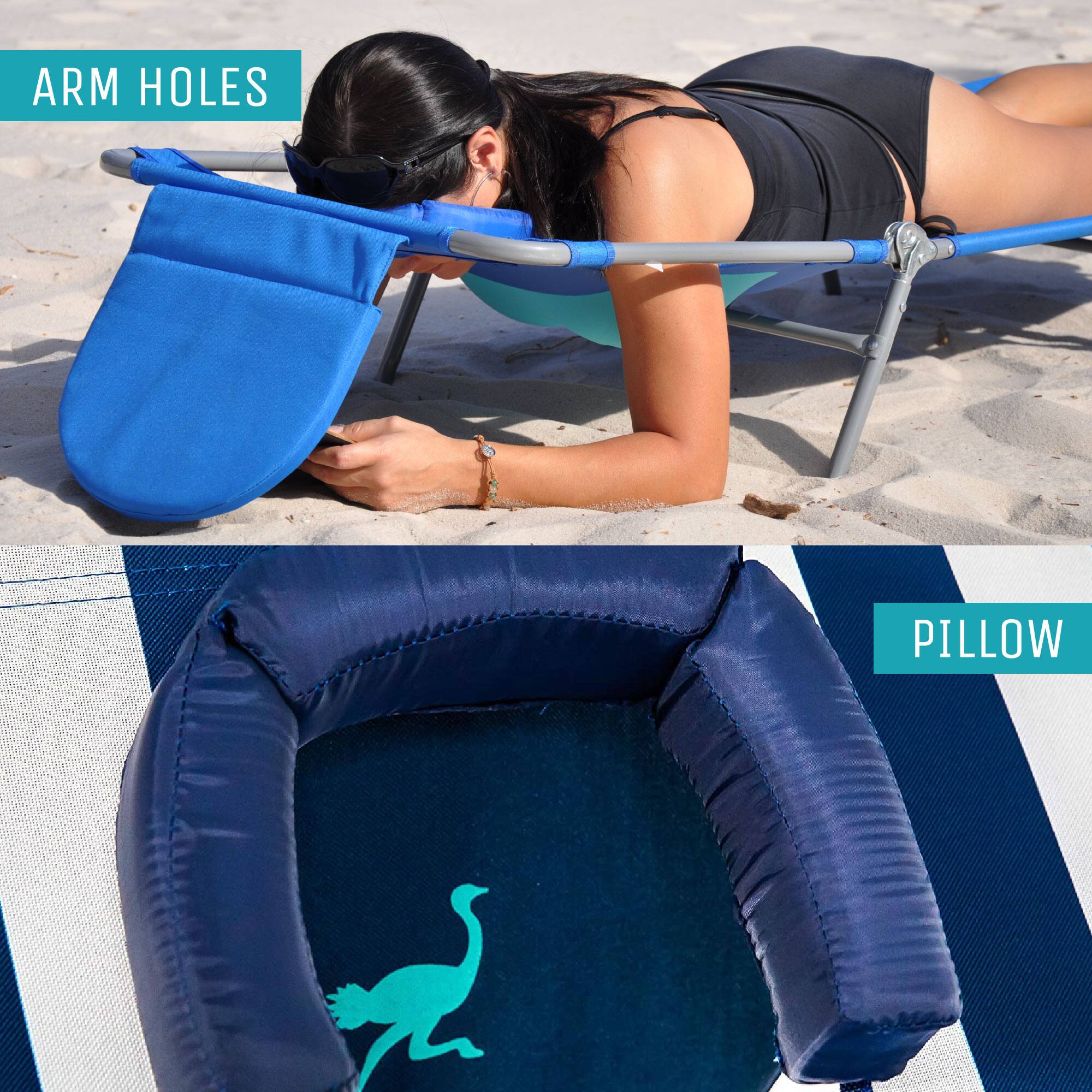 ARM HOLES

PILLOW