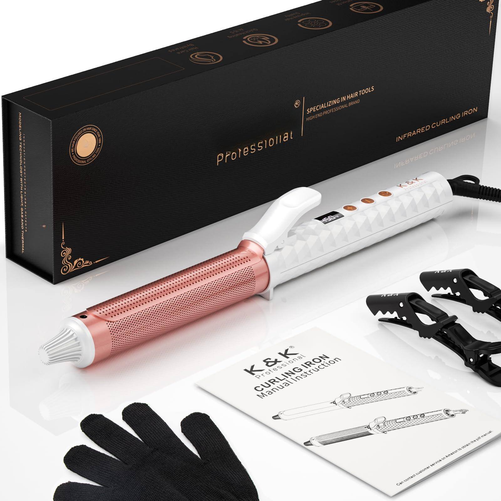 Sure, here is the corrected and grouped text from the image:

---

**MODELINE TECUNOLERT I I I RJ-L THERAA A**

**HAIR TOOLS IN SPECIALIZING BRAND END PROFESSIONAL IRON MIUM CURLING INFRARED**

**Protessional INFRARED NAN 0 PY K&K Instruction IRON CURLING Manual**

**SPECIALIZING IN HAIR TOOLS**

**HIGH-END PROFESSIONAL BRAND**

**INFRARED CURLING IRON**

**K&K Professional**

**CURLING IRON Manual Instruction**

---

This text appears to be a mix of product information and branding details.