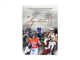 2024 Topps Signature Class Football 6-Pack Blaster Box