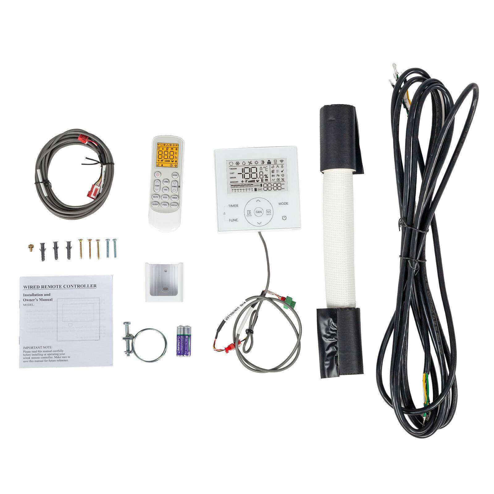 Sure, here is the corrected and grouped text from the image:

---

**Wired Remote Controller**

**Installation and User's Manual**

**Model:**

**IMPORTANT NOTE:**

Please do not remove the wired remote controller. Make sure it is installed properly.

---

**Timer**

**Func**

**Mode**

**Fan**

**Temp**

**Humidity**

**Timer**

**Func**

**Mode**

**Fan**

**Temp**

**Humidity**

**Timer**

**Func**

**Mode**

**Fan**

**Temp**

**Humidity**

**Timer**

**Func**

**Mode**

**Fan**

**Temp**

**Humidity**

**Timer**

**Func**

**Mode**

**Fan**

**Temp**

**Humidity**

**Timer**

**Func**

**Mode**

**Fan**

**Temp**

**Humidity**

**Timer**

**Func**

**Mode**

**Fan**

**Temp**

**Humidity**

**Timer**

**Func**

**Mode**

**Fan**

**Temp**

**Humidity**

**Timer**

**Func**

**Mode**

**Fan**

**Temp**

**Humidity**

**Timer**

**Func**

**Mode**

**Fan**

**Temp**

**Humidity**

**Timer**

**Func**

**Mode**

**Fan**

**