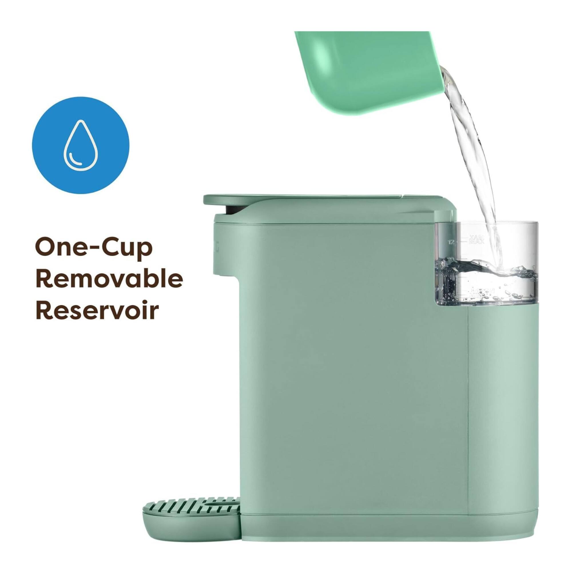 One-Cup Removable Reservoir