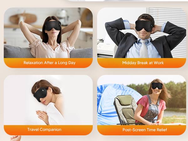 Relaxation After a Long Day, Midday Break at Work, Travel Companion, Post-Screen Time Relief