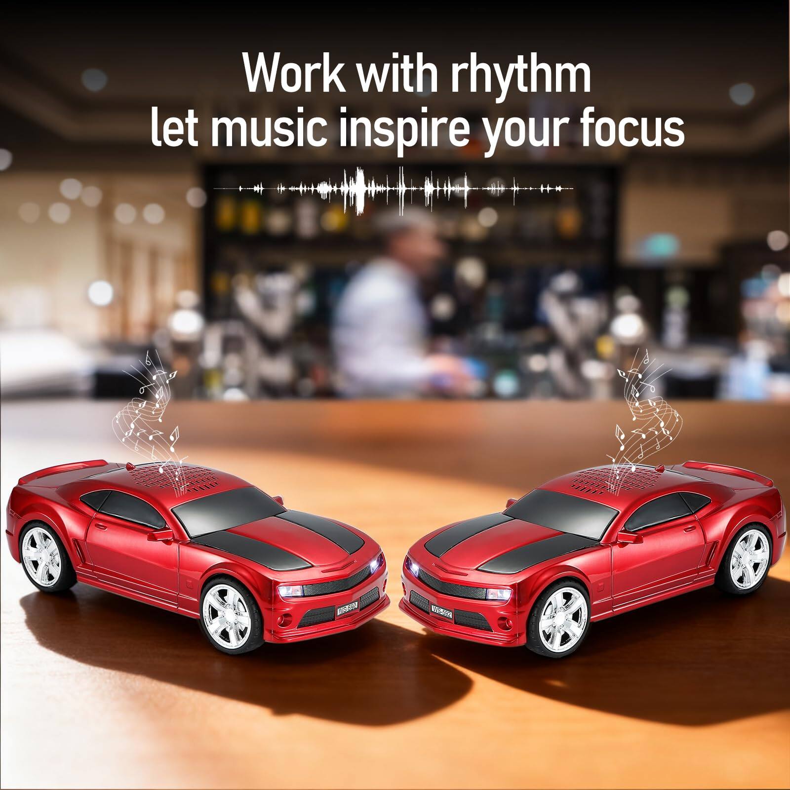 Work with rhythm  
let music inspire your focus