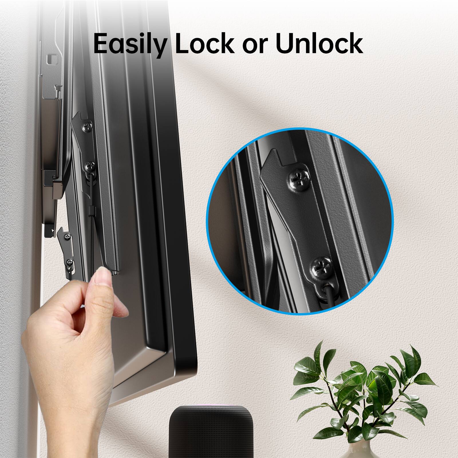 Easily Lock or Unlock