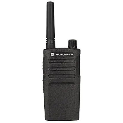 Front. Motorola Solutions - Motorola RMU2040 On-Site 4 Channel UHF Rugged Two-Way Business Radio (Black) - Black.
