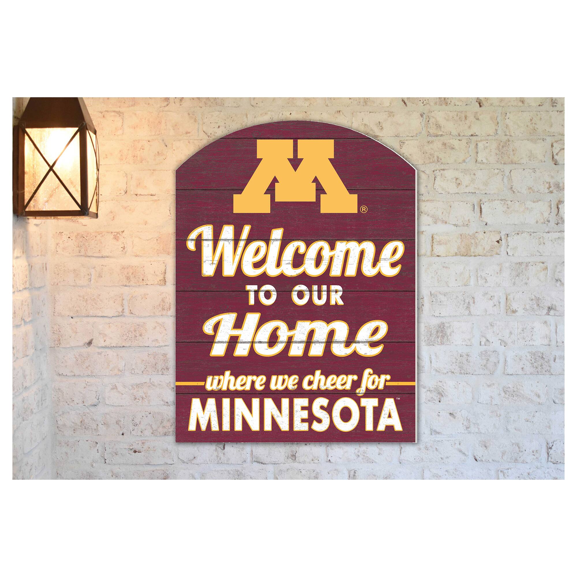 M  
Welcome to our Home  
where we cheer for MINNESOTA