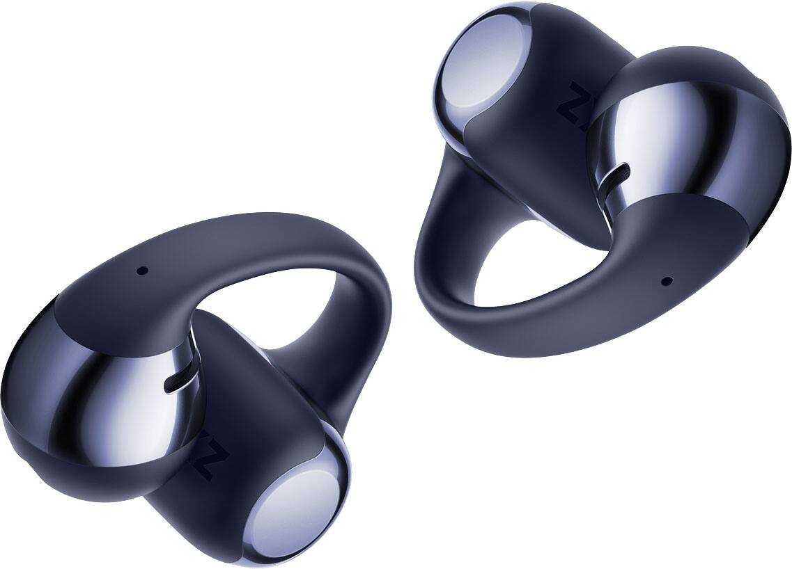Alt View 1. Shokz - OpenDots ONE Open-Ear Clip-On True Wireless Bluetooth Earbuds - Midnight Blue.