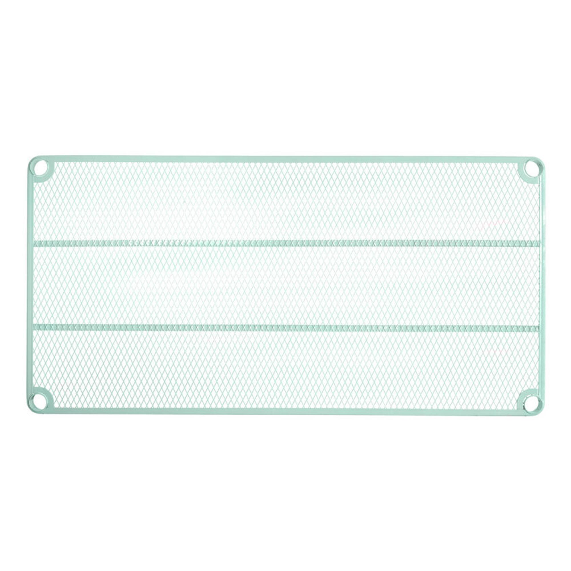 Alt View 7. Design Ideas - Design Ideas MeshWorks 5 Tier Full-Size Metal Storage Shelving Unit Rack, Sage - Sage Green.