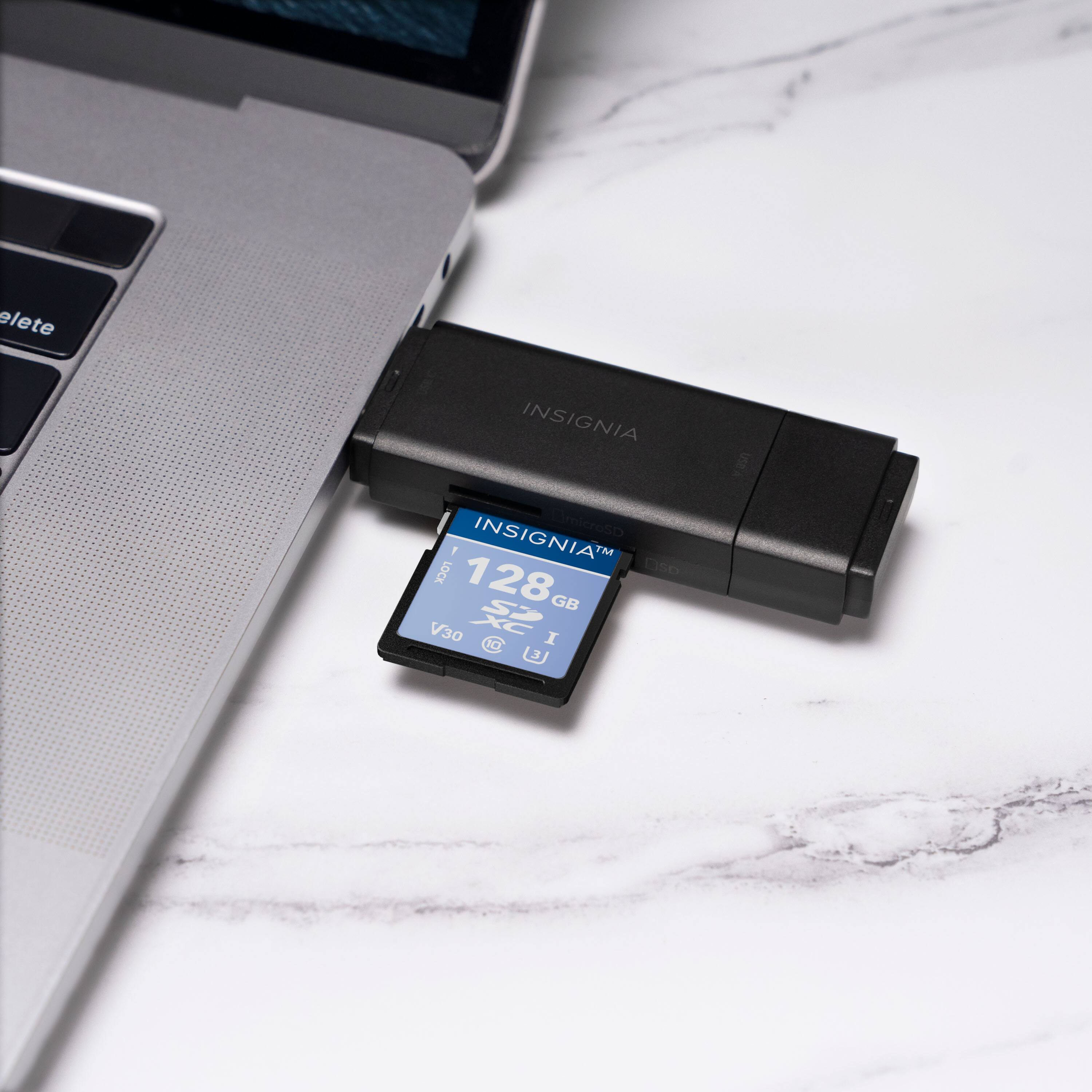 INSIGNIA 3 INSIGNIAM SimicroSD 1 LOCK DsO 128 GB V30