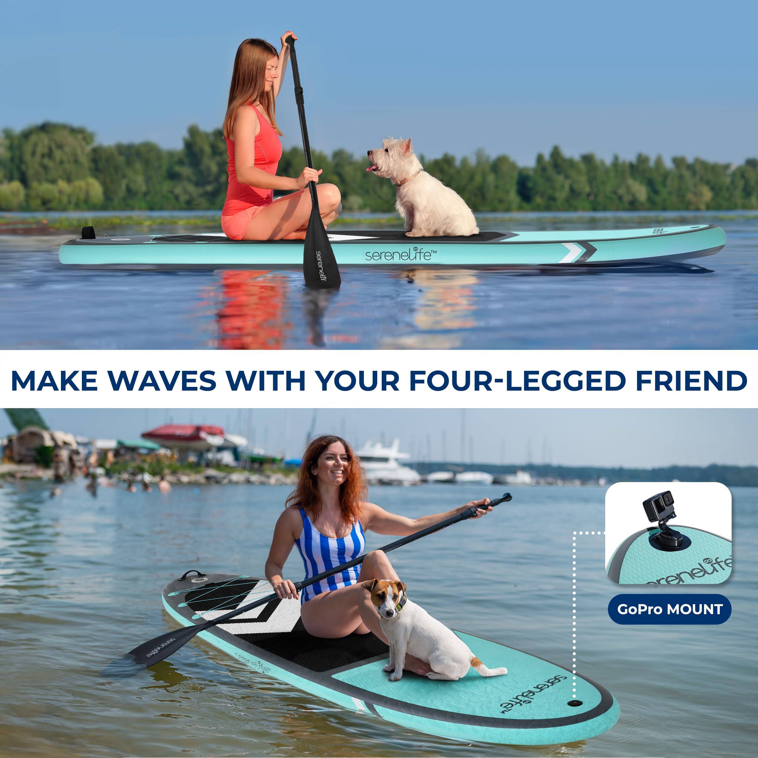 MAKE WAVES WITH YOUR FOUR-LEGGED FRIEND

GoPro MOUNT