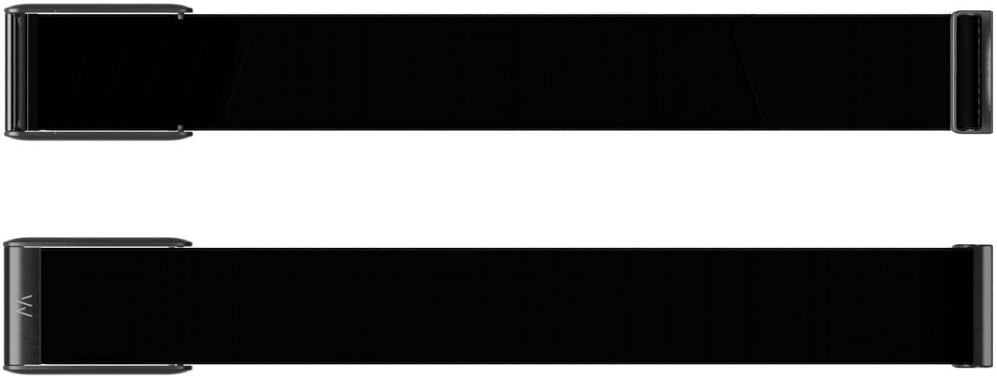 Front. WHOOP - WHOOP CoreKnit Accessory Band - Compatible with 5.0 One and Peak - Jet Black - Jet Black.