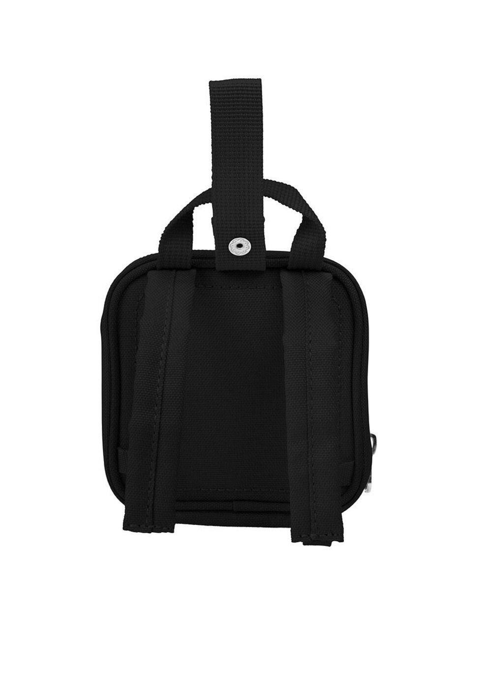 Left. Haiku - LEGO Brick Mini Backpack - Black.