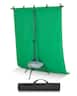 VEVOR - Backdrop Stand, 5 x 6.5 ft Adjustable Photo Backdrop Stand Kit, Portable Background Backdrop Stand with 3 Crossbars - Black